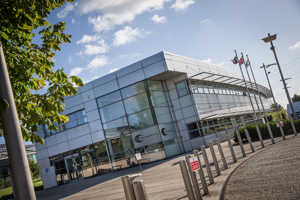 Exterior of CEME Business Campus